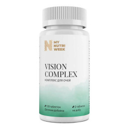 Комплекс для зрения My Nutri Week Vision Complex — 120 tabs My Nutri Week