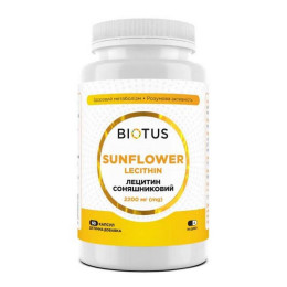 Лецитин Biotus Sunflower — 60 caps