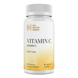 Вітамін C My Nutri Week Vitamin C 500 mg — 100 caps