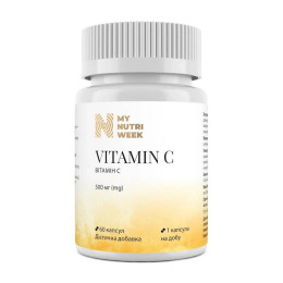 Витамин C My Nutri Week Vitamin C 500 mg — 60 caps My Nutri Week