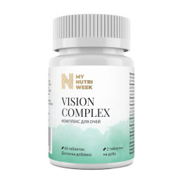 Вітаміни для очей My Nutri Week Vision Complex — 60 tab