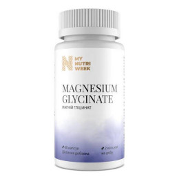 Магний My Nutri Week Magnesium Glycinate — 60 cap My Nutri Week