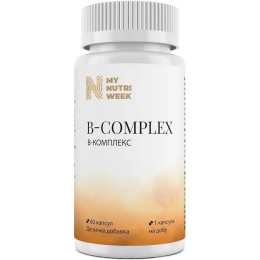 Комплекс вітамінів групи B MyNutriWeek B-Complex, 60 капсул