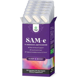SAM-e, 150 mg, 90 Capsules