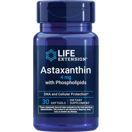Astaxanthin with Phospholipids 30caps Life Extension