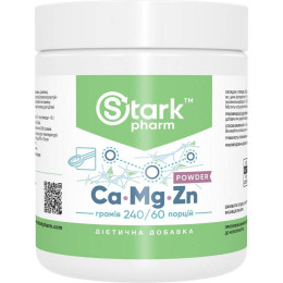 Кальцій, магній, цинк Stark Pharm Calcium Magnesium & Zinc Powder 240 g Stark Pharm