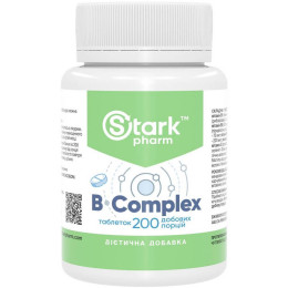 Комплекс вітамінів групи B Stark Pharm B-Complex 200 tabl Stark Pharm