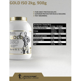 Протеин Kevin Levrone Gold ISO — 908 g (Kinder Bueno) Kevin Levrone