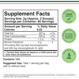Колострум Double Wood Supplements Colostrum — 120 g
