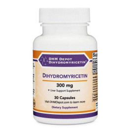 Поддержка печени Double Wood Supplements DHM (Dihydromyricetin) 300 mg — 30 tabs Double Wood Supplements