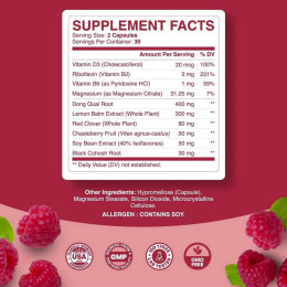 Підтримка жіночого здоров'я під час менопаузи Phytoral Menopause Support, 60 Capsules