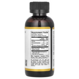 Железо и корень желтого щавеля California Gold Nutrition Iron as Ferrous Bisglycinate Chelate and Yellow Dock Root 118 ml California Gold Nutrition