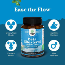 Бета-ситостерол Nature's Craft Beta Sitosterol, 500 mg, 60 Tablets