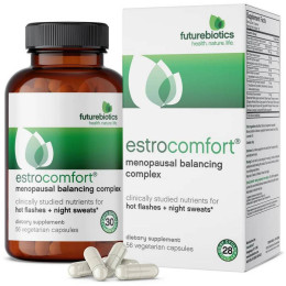 Підтримка при менопаузі Futurebiotics EstroComfort®, Menopausal Balancing Complex, 56 Vegetarian Capsules FutureBiotics