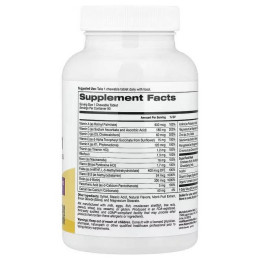 Комплекс мультивітамінів для жінок 50+ Super Nutrition 50+ Women Multivitamin + Supporting Herbs, Mixed Berry , 90 Chewable Super Nutrition