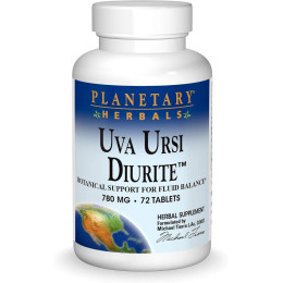 Комплекс для підтримки сечовидільної системи Planetary Herbals Uva Ursi Diurite™, 72 Tablets Planetary Herbals