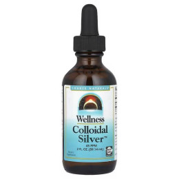 Колоїдне срібло Source Naturals Wellness Colloidal Silver™, 45 PPM, 59.14 ml Source Naturals