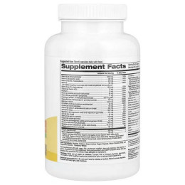 Комплекс мультивітамінів Super Nutrition Super Immune+ Multivitamin with Vitamin C, Vitamin D, and Beta Glucan, Iron Free, 240 Super Nutrition