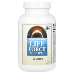 Комплексная мультивитаминная формула Source Naturals Life Force® Multiple, 60 Tablets Source Naturals