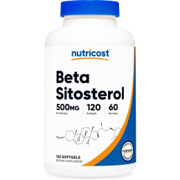 Бета-ситостерол Nutricost Beta Sitosterol, 120 Softgels (250 mg per Softgel) Nutricost