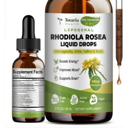Экстракт родиолы розовой Totaria Health Rhodiola Rosea liquid drops 60 ml 30 serv