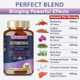 Берберин Totaria Health Berberine 27 in 1 120 caps