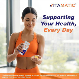 Кокосовое масло первого отжима Vitamatic Virgin Coconut Oil 180 капсул Vitamatic