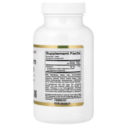 Магній California Gold Nutrition Magnesium Complex 300 мг 250 таблеток California Gold Nutrition