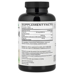 Кальций и витамин D3 Futurebiotics Calcium With Vitamin D3 Sustained Release 180 таблеток FutureBiotics