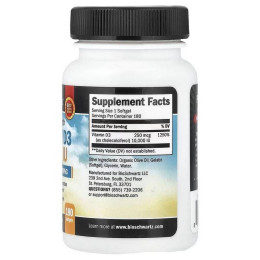 Витамин D3 BioSchwartz Maximum Strength Vitamin D3 250 мкг 180 капсул BioSchwartz