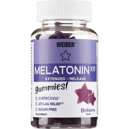 Мелатонин Weider Melatonin XR 60 gummies (Blackberry) Weider