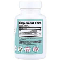 Фолиевая кислота, биотин и витамин В12 Nutricost Folic Acid with Biotin & Vitamin B12, 120 Capsules Nutricost