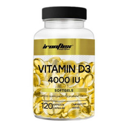 Вітамін D3 IronFlex Vitamin D3 4000 120 softgel IronFlex