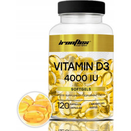 Вітамін D3 IronFlex Vitamin D3 4000 120 softgel IronFlex