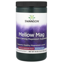 Витамины Swanson Mellow Mag 543 g (Малиновый лимонад) Swanson