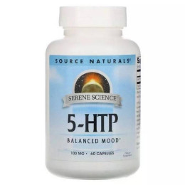 5-HTP Source Naturals Serene Science®, 5-HTP, 100 mg, 60 Capsules Source Naturals