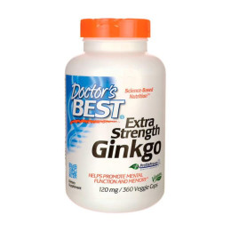 Doctor's BEST Extra Strength Ginkgo 120 mg (360 caps)