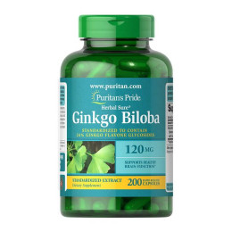 Puritan's Pride Ginkgo Biloba 120 mg (200 caps)