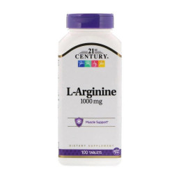 21st Century L-Arginine 1000 mg (100 tabs)
