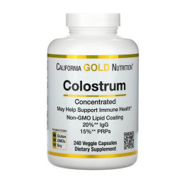 California Gold Nutrition Colostrum (240 veg caps)