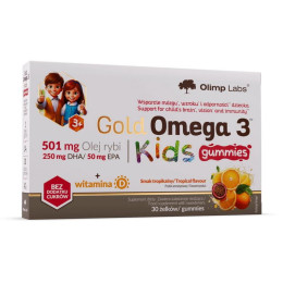 OLIMP Gold Omega 3 Kids (30 gummies, tropical)
