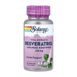 Solaray Resveratrol 225 mg (60 veg caps)