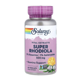 Solaray Super Rhodiola (60 veg caps)