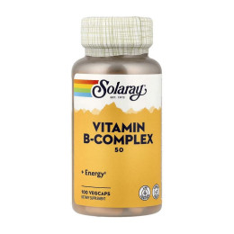 Solaray Vitamin B-Complex 50 (100 veg caps)