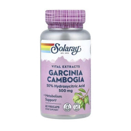 Solaray Garcinia Gambogia 500 mg (60 veg caps)