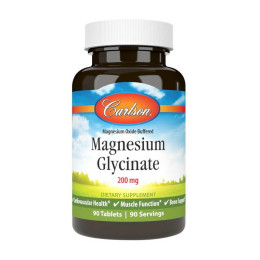 Carlson Labs Magnesium Glycinate 200 mg (90 tab)