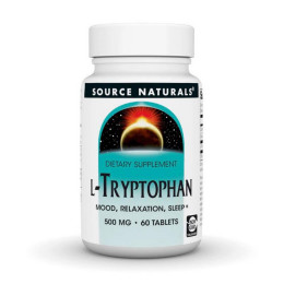 Source Naturals L-Tryptophan 500 mg (60 tab)