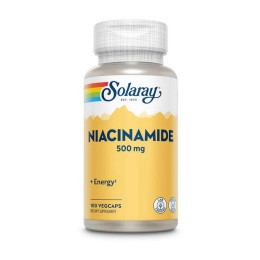 Solaray Niacinamide 500 mg (100 veg caps)