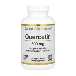 California Gold Nutrition Quercetin 500 mg (180 veg caps)