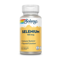 Solaray Selenium 100 mcg (100 veg caps)